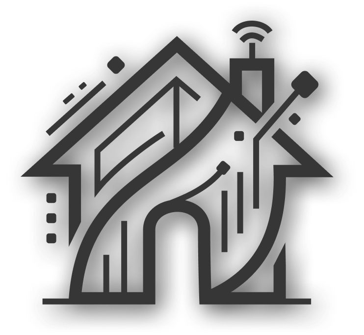 Digital house icon